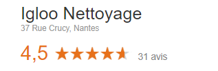 Les avis internet sur Igloo Nettoyage