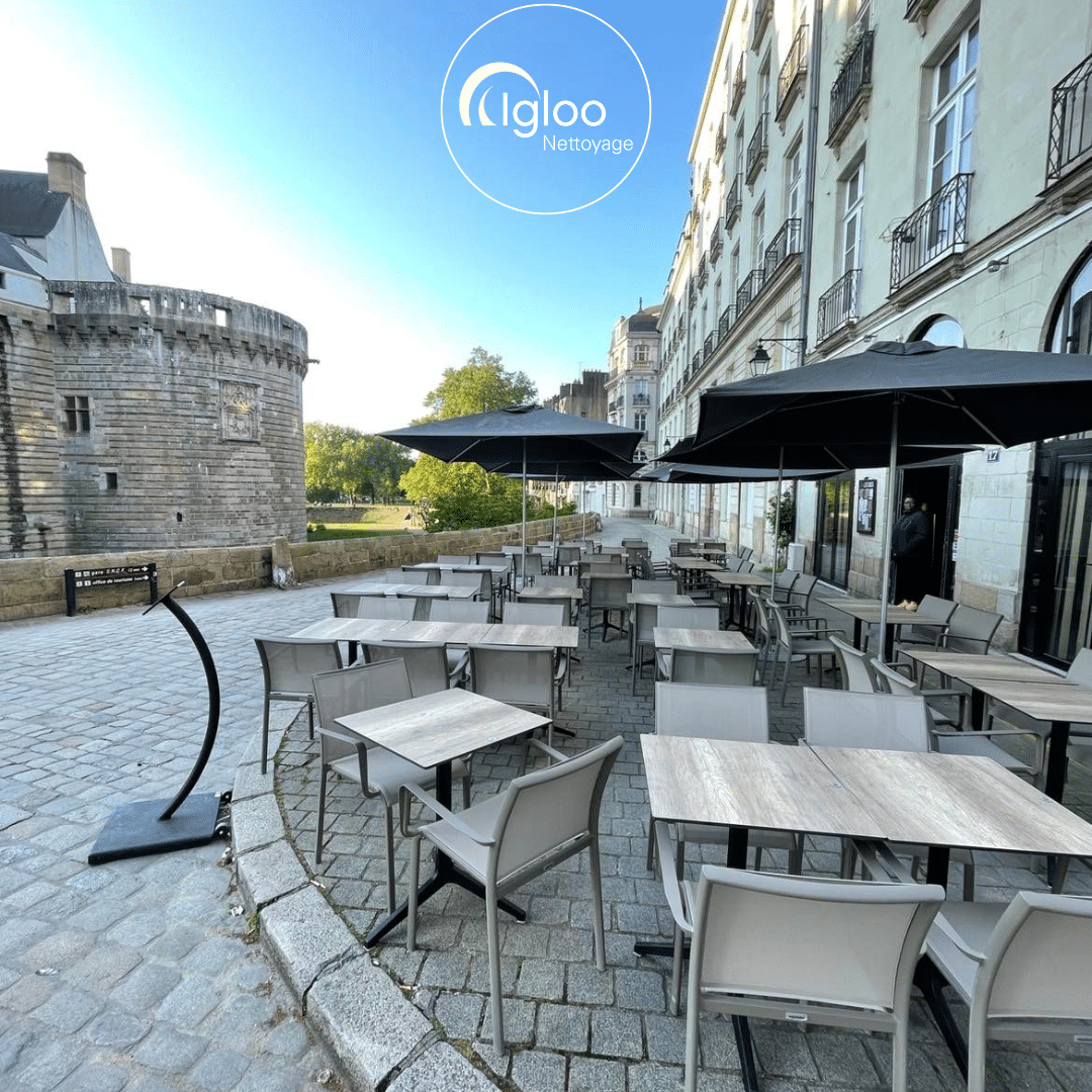 Nettoyage haute pression igloo - nettoyage de terrasse à Nantes - Igloo nettoyage