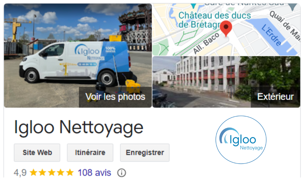 11 années d’avis sur Igloo Nettoyage !