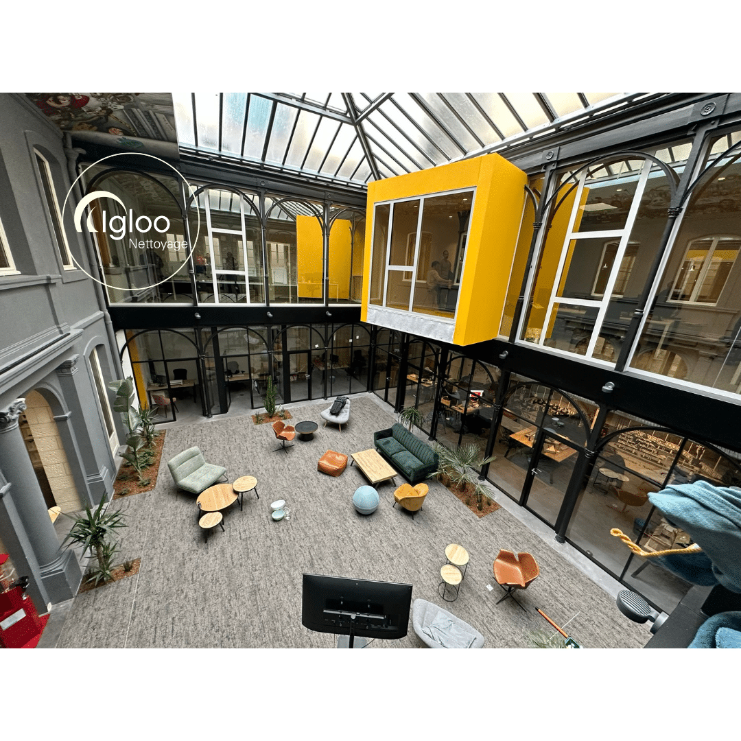 Nettoyage et ménage de bureaux entreprises à Nantes - Igloo Nettoyage