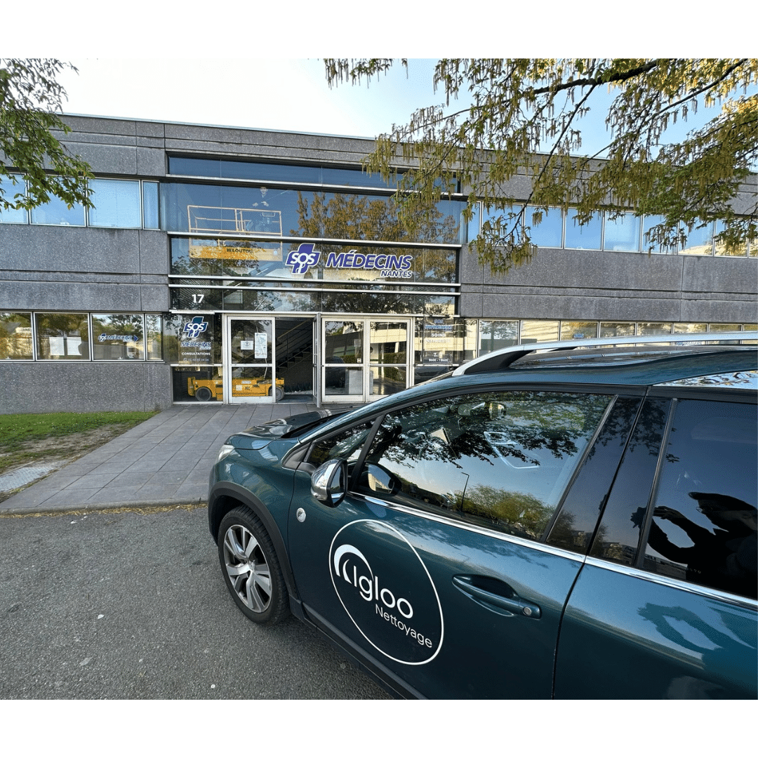 Nettoyage et ménage de vitres à Nantes - Igloo Nettoyage